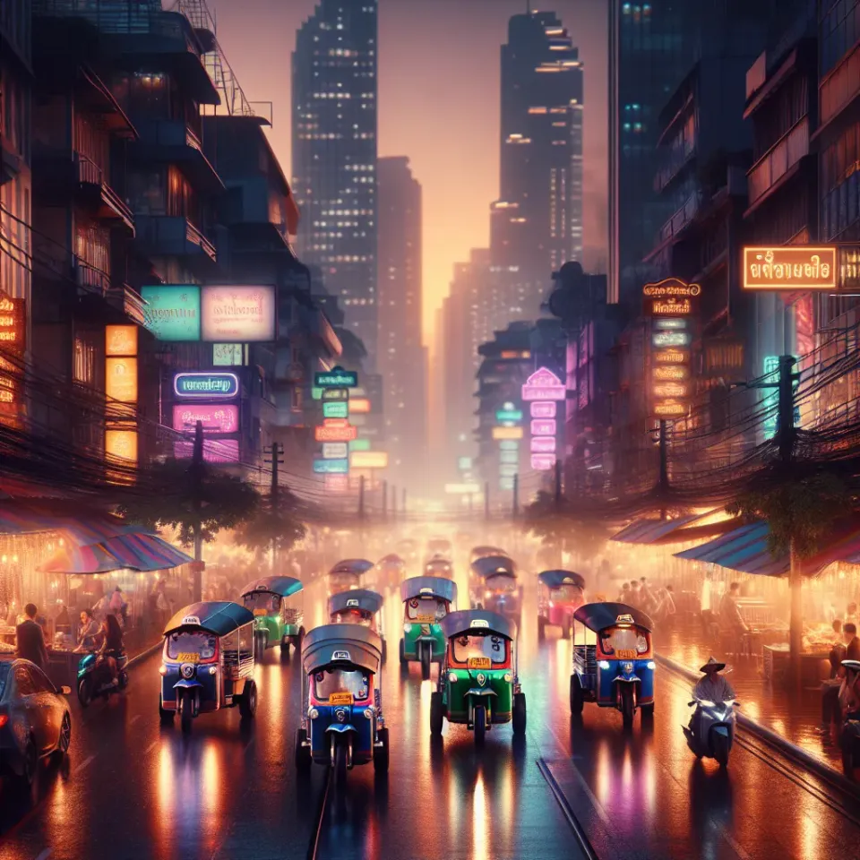 어서 오세요! 방콕의 밤, 이제 당신이 주인공입니다!