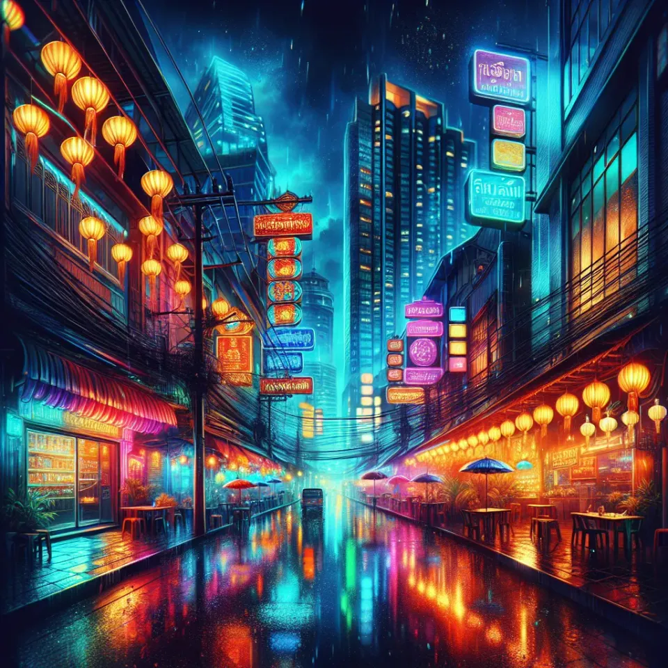 어서 오세요! 방콕의 밤, 당신을 위한 특별한 경험이 여기 있습니다.